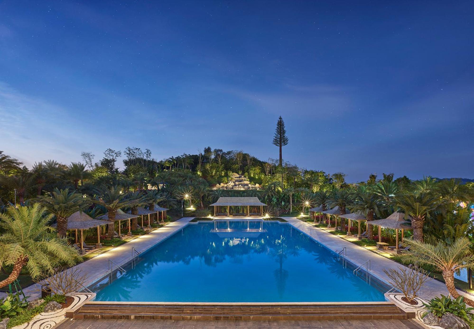 Doubletree By Hilton Lingshui Hot Spring Hotel Buitenkant foto